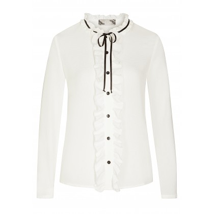 Stilvolle Bluse SOPHIE mit Rüschendetails /