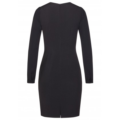 Edles Kleid MAJA mit extravagantem Leopardenmuster /