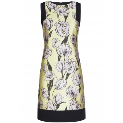 Elegantes Kleid PAULA mit femininem Blumen-Muster /