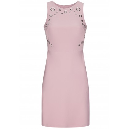 Edles Kleid ROMY mit stilvoll changierenden Details /
