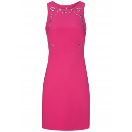 Edles Kleid ROMY mit stilvoll changierenden Details /