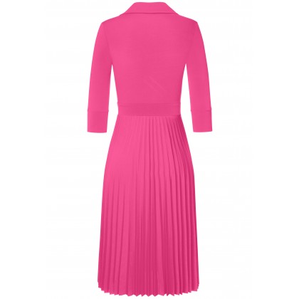 Bezauberndes Kleid VANESSA mit feinen Plissee-Falten /