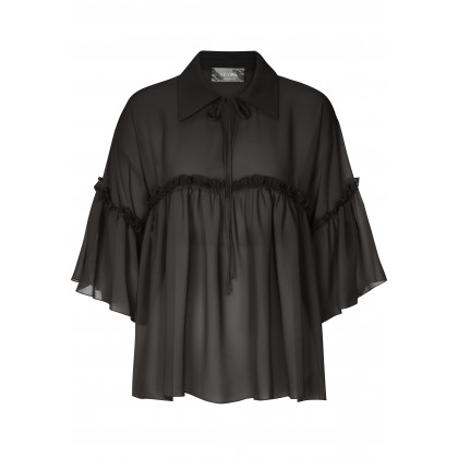 Bezaubernde Bluse JULE mit stilvollen Rüschen-Details /