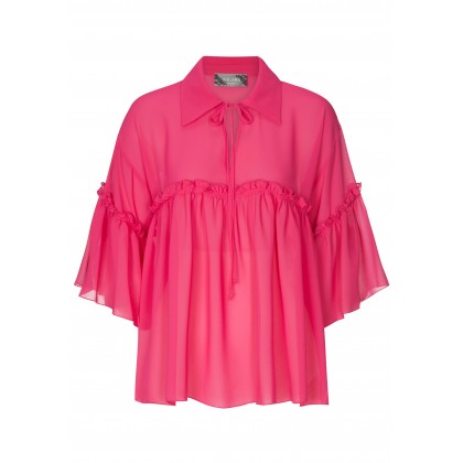 Bezaubernde Bluse JULE mit stilvollen Rüschen-Details /