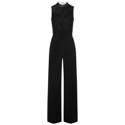Eleganter Overall THEA mit stilvollen Spitzen-Details /