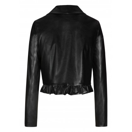 Modische Jacke EDIGE in Leder-Optik /