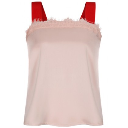 Edles Top GENTILE mit dezenten Spitzen-Details /