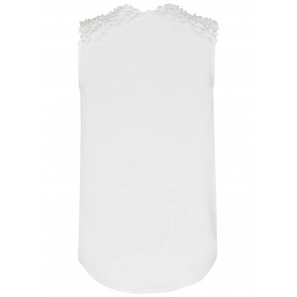 Bezaubernde Bluse ROSA mit edlen Perlen-Details /