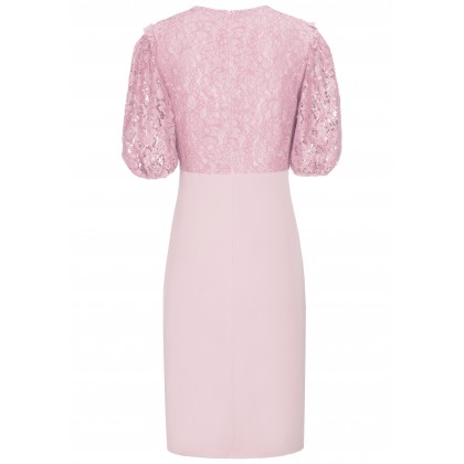 Elegantes Kleid UNA mit stilvollen Spitzen-Details /