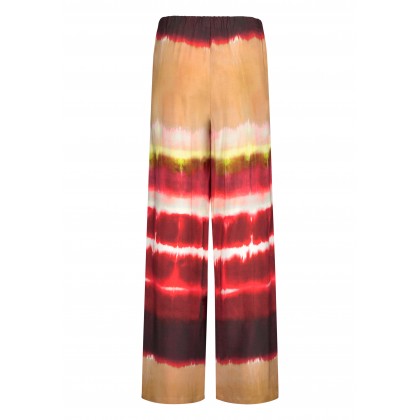 Lässige Hose ANELLA mit Batikmuster /