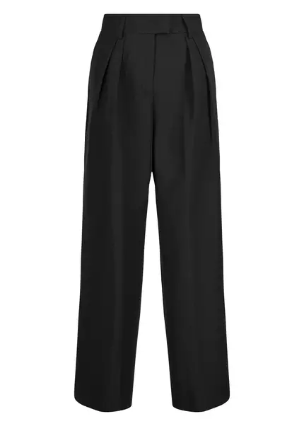 Nicowa Plain pleated trousers - RONICA in BLACKarticle number NC7A12038019E-002