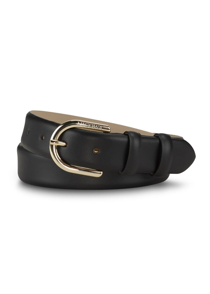 Nicowa Classic leather belt COLANI in BLACKarticle number NC7A21101019E-002