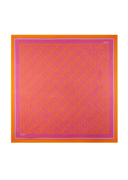 Nicowa NCW silk scarf AURONA in PINKarticle number NC7A29001094E-139