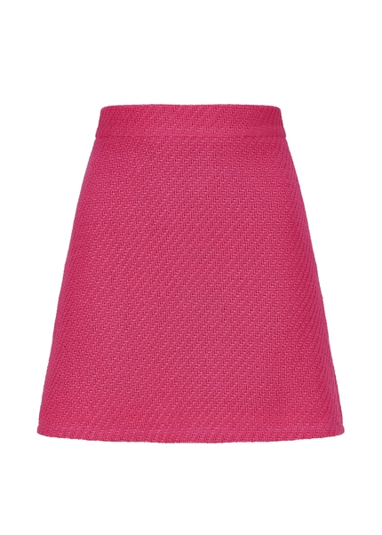 Nicowa Simple bouclé mini skirt- LANITO in PINKarticle number NC7A32015044E-139