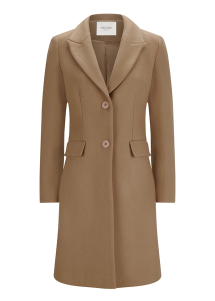 Nicowa Classic wool coat - CAPPOWA in CAMELarticle number NC8A22402022E-101