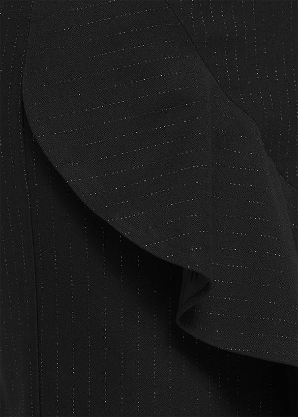 LOWIANA, BLACK PINSTRIPE 