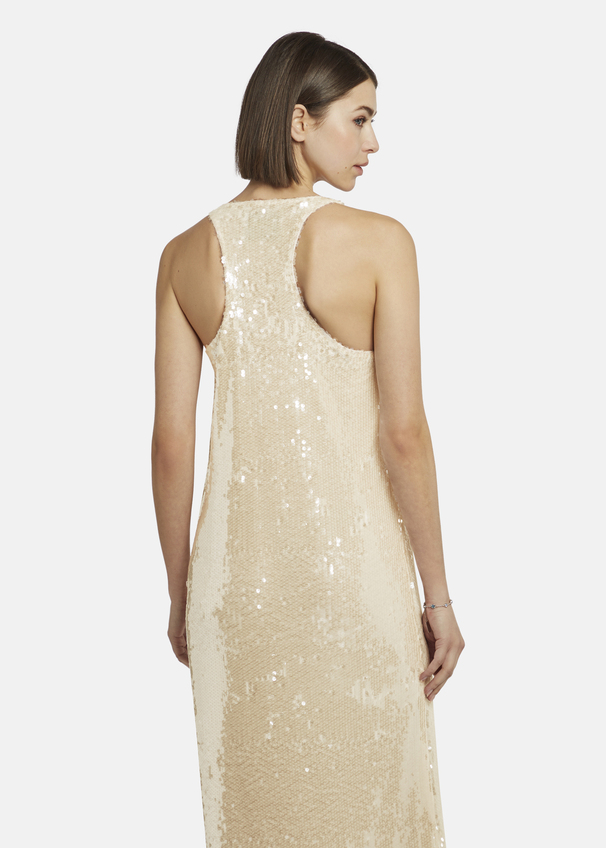 Straight-cut sequin dress - GIOWIA, White Detailansicht 1