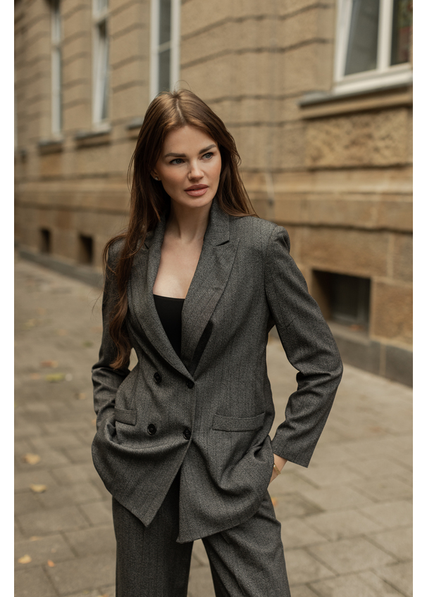 CORNOVA, GREY PINSTRIPE 